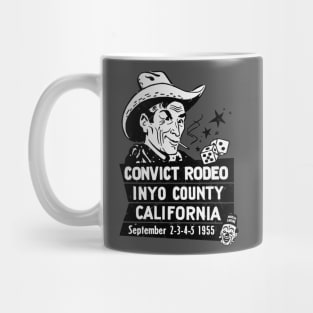 Vintage Inyo County Convict Rodeo Mug
